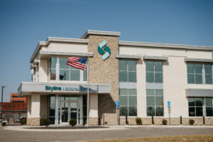 Outside of Christiansburg branch